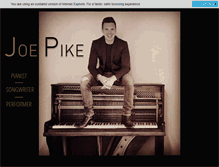Tablet Screenshot of joepikemusic.com